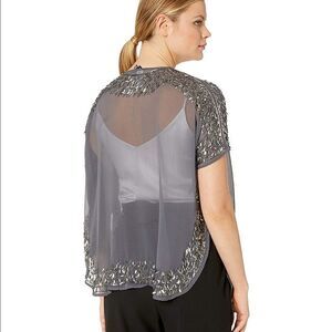 Echo Design Sparkly Sheer Shrug Echo Charcoal